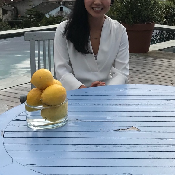 Beautiful white Zara Basic Collection blouse, XS - Picture 2 of 6